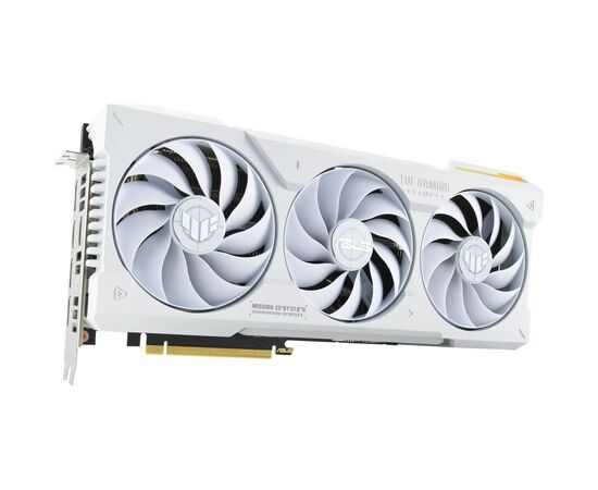 Видеокарта ASUS GeForce RTX4070Ti SUPER 16Gb TUF OC WHITE GAMING (TUF-RTX4070TIS-O16G-WHITE-GAMING), изображение 4 Видеокарта ASUS GeForce RTX4070Ti SUPER 16Gb TUF OC WHITE GAMING (TUF-RTX4070TIS-O16G-WHITE-GAMING), изображение 4