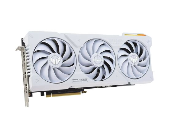 Видеокарта ASUS GeForce RTX4070Ti SUPER 16Gb TUF OC WHITE GAMING (TUF-RTX4070TIS-O16G-WHITE-GAMING), изображение 6 Видеокарта ASUS GeForce RTX4070Ti SUPER 16Gb TUF OC WHITE GAMING (TUF-RTX4070TIS-O16G-WHITE-GAMING), изображение 6