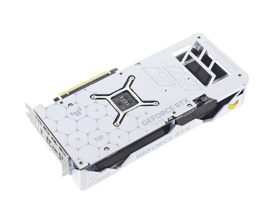 Видеокарта ASUS GeForce RTX4070Ti SUPER 16Gb TUF OC WHITE GAMING (TUF-RTX4070TIS-O16G-WHITE-GAMING), изображение 9 Видеокарта ASUS GeForce RTX4070Ti SUPER 16Gb TUF OC WHITE GAMING (TUF-RTX4070TIS-O16G-WHITE-GAMING), изображение 9