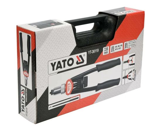 Заклепочник Yato YT-36119, изображение 5 Заклепочник Yato YT-36119, изображение 5