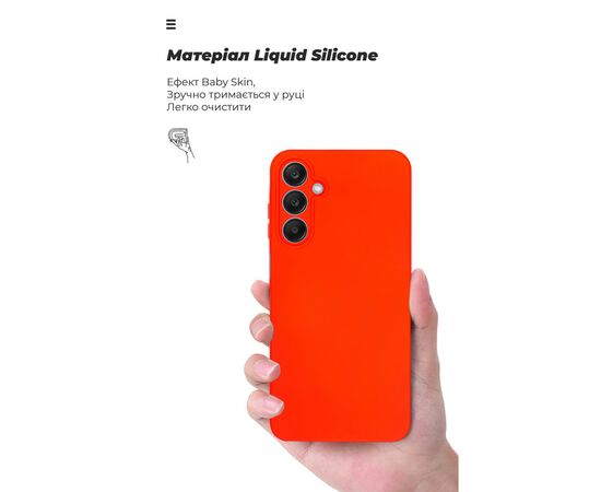 Чохол до мобільного телефона Armorstandart ICON Case Samsung A25 5G (A256) Camera cover Red (ARM76986), зображення 6 Чохол до мобільного телефона Armorstandart ICON Case Samsung A25 5G (A256) Camera cover Red (ARM76986), зображення 6