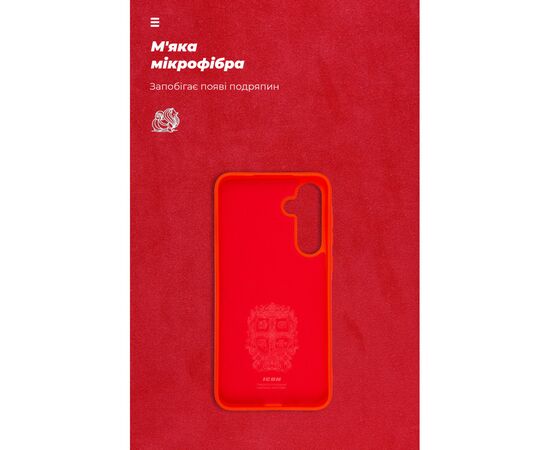 Чохол до мобільного телефона Armorstandart ICON Case Samsung A35 5G (A356) Red (ARM74321), зображення 4