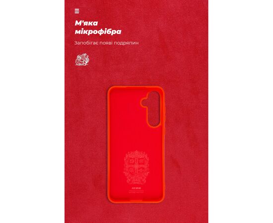 Чохол до мобільного телефона Armorstandart ICON Case Samsung A55 5G (A556) Red (ARM74325), зображення 4 Чохол до мобільного телефона Armorstandart ICON Case Samsung A55 5G (A556) Red (ARM74325), зображення 4