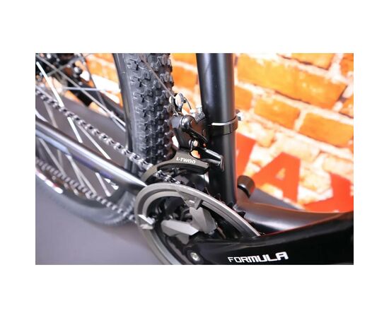 Велосипед Formula Kozak AM DD 29" 19.5" ST 2024 Чорно-сірий (OPS-FR-29-249), изображение 8 Велосипед Formula Kozak AM DD 29" 19.5" ST 2024 Чорно-сірий (OPS-FR-29-249), изображение 8