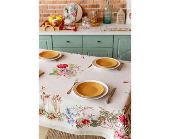 Скатерть Прованс гобеленовая Гуси 135х180 см (034097), изображение 10