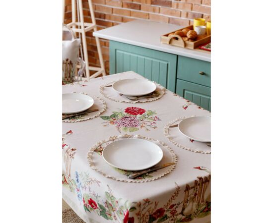 Скатерть Прованс гобеленовая Гуси 135х180 см (034097), изображение 2