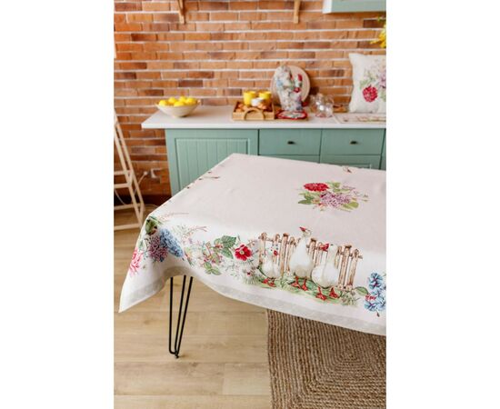 Скатерть Прованс гобеленовая Гуси 135х180 см (034097), изображение 6