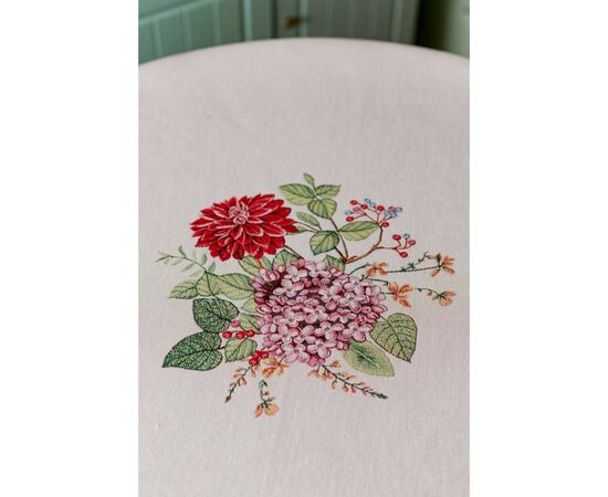 Скатерть Прованс гобеленовая Гуси D-180 см (034131), изображение 5