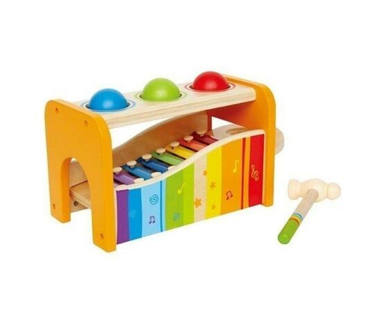 Музыкальная игрушка Hape Ксилофон с шариками (E0305)