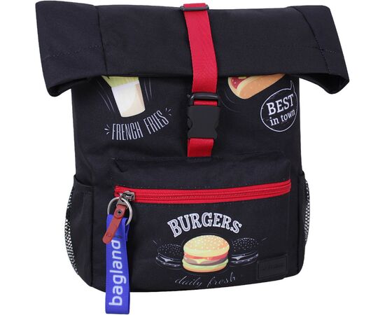 Рюкзак школьный Bagland Jasper12 л. черный 739 (0055266) (917713325)