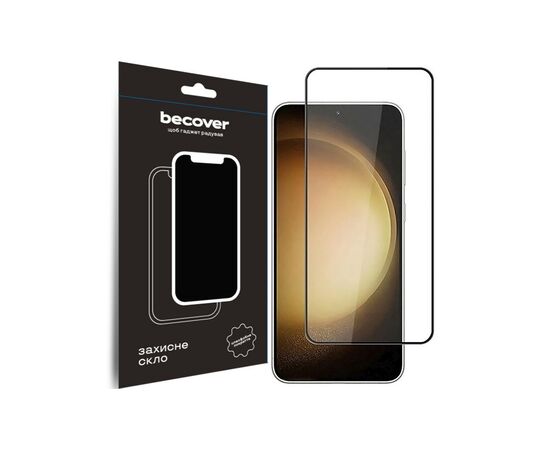 Стекло защитное BeCover Samsung Galaxy S24 SM-S921 Black (711037)