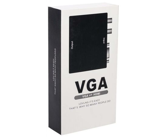 Конвертор VGA to HDMI Atcom (15271/HDV01), зображення 3 Конвертор VGA to HDMI Atcom (15271/HDV01), зображення 3
