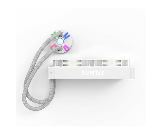 Система водяного охолодження Zalman RESERATOR5Z24ARGBWHITE, зображення 3 Система водяного охолодження Zalman RESERATOR5Z24ARGBWHITE, зображення 3