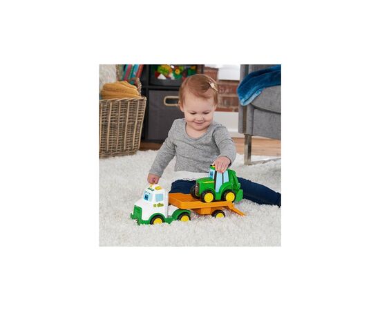 Спецтехника John Deere Kids тягач и трактор со светом и звуком (47207), изображение 5 Спецтехника John Deere Kids тягач и трактор со светом и звуком (47207), изображение 5