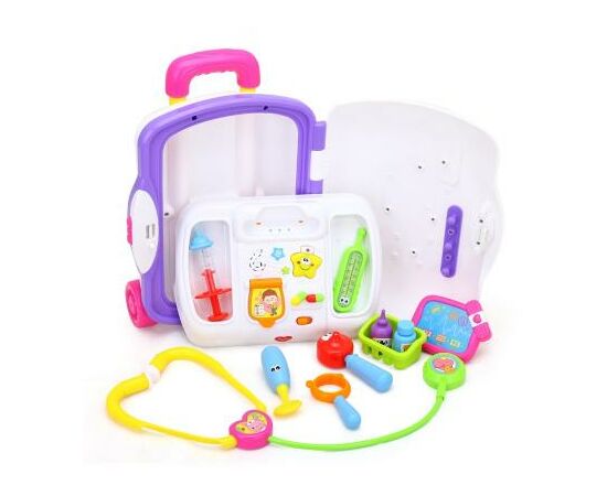 Развивающая игрушка Huile Toys Чемоданчик доктора (3107), изображение 5 Развивающая игрушка Huile Toys Чемоданчик доктора (3107), изображение 5