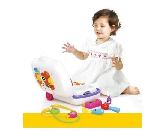 Развивающая игрушка Huile Toys Чемоданчик доктора (3107), изображение 7 Развивающая игрушка Huile Toys Чемоданчик доктора (3107), изображение 7