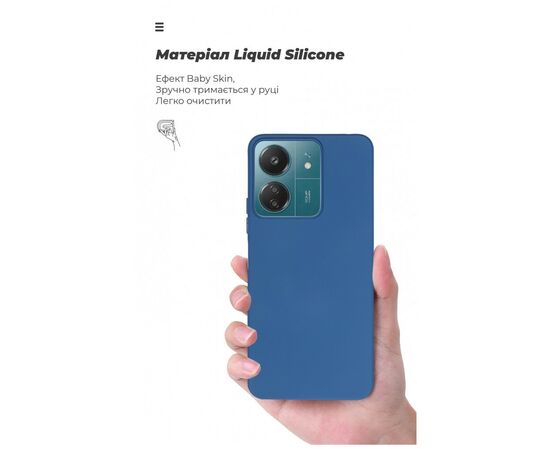Чохол до мобільного телефона Armorstandart ICON Case Xiaomi Redmi 13C / Poco C65 Dark Blue (ARM72481), зображення 7 Чохол до мобільного телефона Armorstandart ICON Case Xiaomi Redmi 13C / Poco C65 Dark Blue (ARM72481), зображення 7