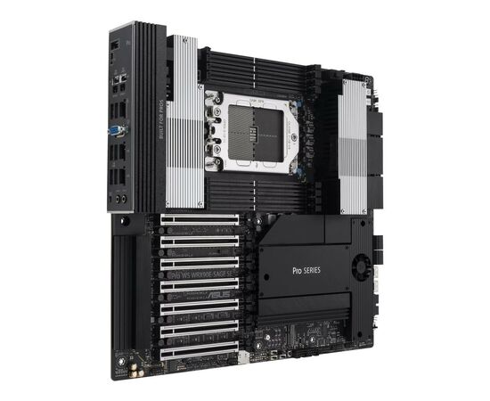 Серверная материнская плата ASUS PRO WS WRX90E-SAGE SE sTR5 WRX90 8xDDR5 M.2 EEB (90MB1FW0-M0EAY0), изображение 3 Серверная материнская плата ASUS PRO WS WRX90E-SAGE SE sTR5 WRX90 8xDDR5 M.2 EEB (90MB1FW0-M0EAY0), изображение 3