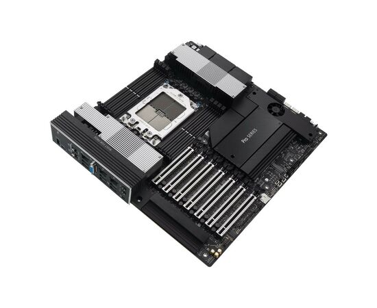 Серверная материнская плата ASUS PRO WS WRX90E-SAGE SE sTR5 WRX90 8xDDR5 M.2 EEB (90MB1FW0-M0EAY0), изображение 4 Серверная материнская плата ASUS PRO WS WRX90E-SAGE SE sTR5 WRX90 8xDDR5 M.2 EEB (90MB1FW0-M0EAY0), изображение 4
