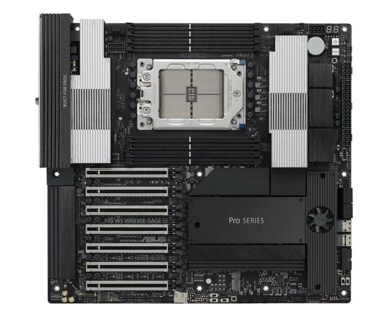 Серверна материнська плата ASUS PRO WS WRX90E-SAGE SE sTR5 WRX90 8xDDR5 M.2 EEB (90MB1FW0-M0EAY0)