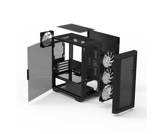 Корпус Zalman M4BLACK, зображення 8 Корпус Zalman M4BLACK, зображення 8
