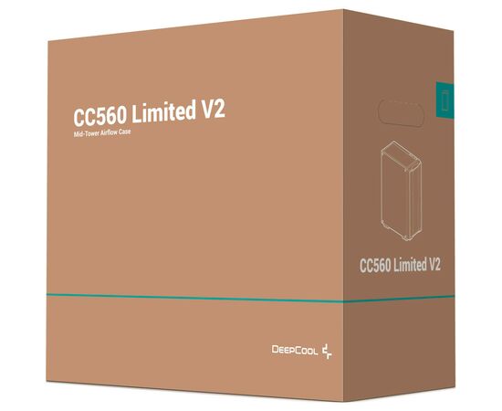 Корпус Deepcool CC560 LIMITED V2, изображение 12 Корпус Deepcool CC560 LIMITED V2, изображение 12