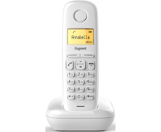 Телефон DECT Gigaset A270 White (S30852H2812S302), изображение 2 Телефон DECT Gigaset A270 White (S30852H2812S302), изображение 2