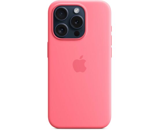 Чехол для мобильного телефона Apple iPhone 15 Pro Silicone Case with MagSafe - Pink,Model A3125 (MWNJ3ZM/A), изображение 4 Чехол для мобильного телефона Apple iPhone 15 Pro Silicone Case with MagSafe - Pink,Model A3125 (MWNJ3ZM/A), изображение 4