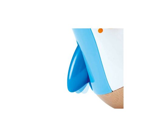 Погремушка Hape Пингвинчик-неваляшка (E0331), изображение 6 Погремушка Hape Пингвинчик-неваляшка (E0331), изображение 6