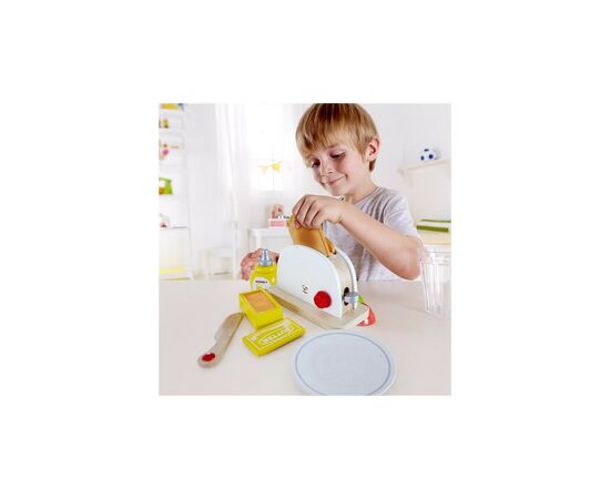 Игровой набор Hape тостер из дерева (E3148), изображение 3 Игровой набор Hape тостер из дерева (E3148), изображение 3