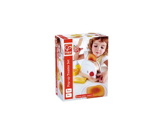 Игровой набор Hape тостер из дерева (E3148), изображение 6 Игровой набор Hape тостер из дерева (E3148), изображение 6