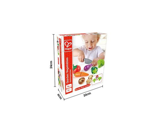 Игровой набор Hape продукты Овощи (E3161), изображение 5 Игровой набор Hape продукты Овощи (E3161), изображение 5