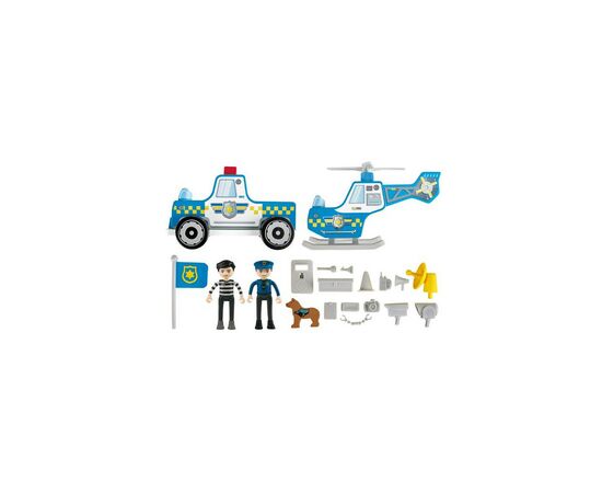 Игровой набор Hape Полицейский участок (E3050), изображение 3 Игровой набор Hape Полицейский участок (E3050), изображение 3