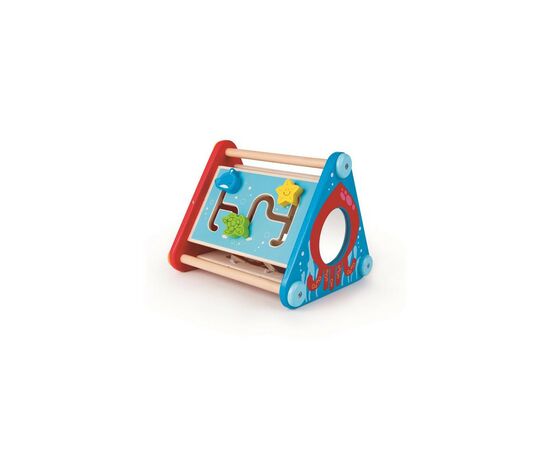 Развивающая игрушка Hape деревянный бизибокс 5 в 1 (E0434), изображение 2