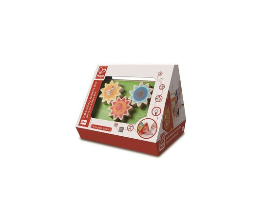 Развивающая игрушка Hape деревянный бизибокс 5 в 1 (E0434)