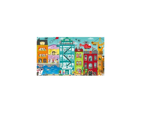 Пазл Hape Городской пейзаж с анимацией 49 элементов (E1629), изображение 5 Пазл Hape Городской пейзаж с анимацией 49 элементов (E1629), изображение 5