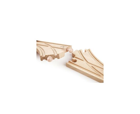 Железная дорога Hape Набор для железной дороги Y-образные рельсы 2 шт (E3780), изображение 2 Железная дорога Hape Набор для железной дороги Y-образные рельсы 2 шт (E3780), изображение 2