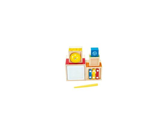 Музыкальная игрушка Hape музыкальные инструменты Миниоркестр 5 в 1 (E0336), изображение 8 Музыкальная игрушка Hape музыкальные инструменты Миниоркестр 5 в 1 (E0336), изображение 8