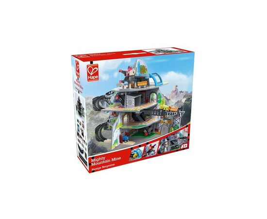 Железная дорога Hape Многоуровневая горная шахта с аксессуарами (E3753), изображение 2 Железная дорога Hape Многоуровневая горная шахта с аксессуарами (E3753), изображение 2