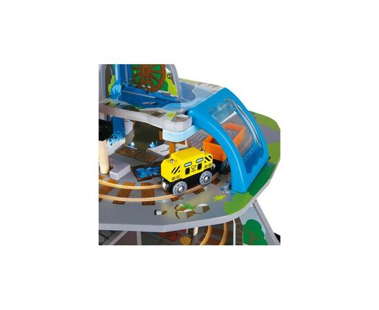 Железная дорога Hape Многоуровневая горная шахта с аксессуарами (E3753), изображение 3 Железная дорога Hape Многоуровневая горная шахта с аксессуарами (E3753), изображение 3