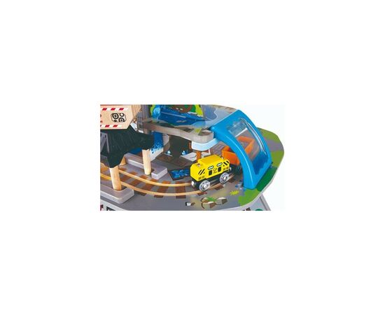 Железная дорога Hape Многоуровневая горная шахта с аксессуарами (E3753), изображение 8 Железная дорога Hape Многоуровневая горная шахта с аксессуарами (E3753), изображение 8