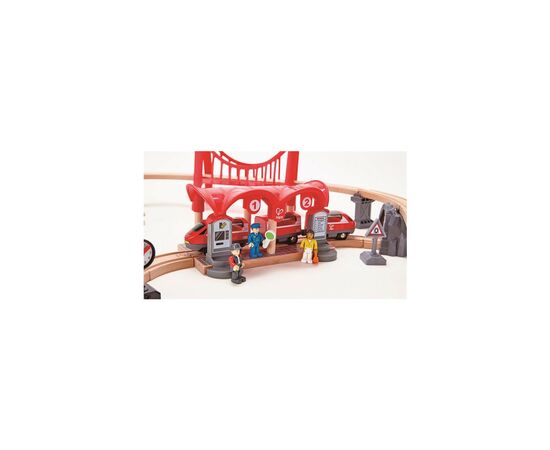 Железная дорога Hape Город 51 элемент (E3730), изображение 6 Железная дорога Hape Город 51 элемент (E3730), изображение 6