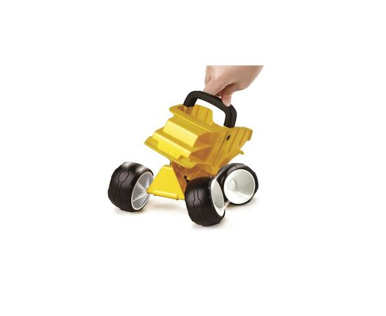 Игрушка для песка Hape Самосвал багги желтый (E4088), изображение 2 Игрушка для песка Hape Самосвал багги желтый (E4088), изображение 2