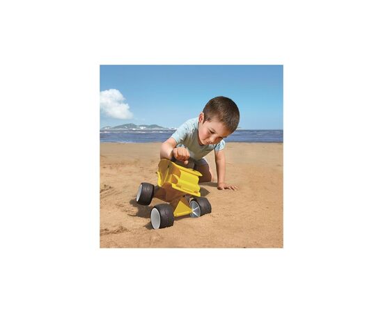 Игрушка для песка Hape Самосвал багги желтый (E4088), изображение 3 Игрушка для песка Hape Самосвал багги желтый (E4088), изображение 3