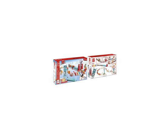 Конструктор Hape динамический Эффект домино Мощный молот 59 элемента (E1056), изображение 4 Конструктор Hape динамический Эффект домино Мощный молот 59 элемента (E1056), изображение 4