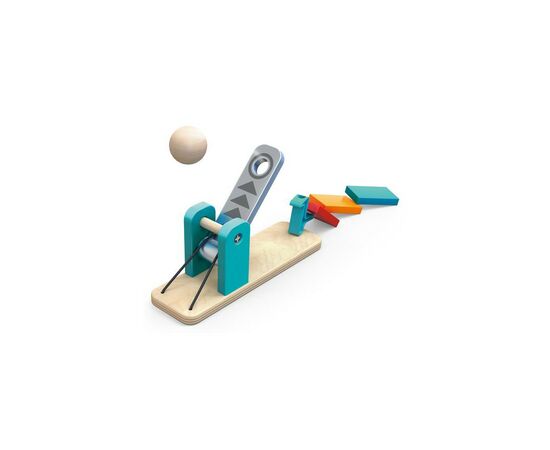 Конструктор Hape динамический Эффект домино Фабрика роботов 122 элемента (E1057), изображение 8 Конструктор Hape динамический Эффект домино Фабрика роботов 122 элемента (E1057), изображение 8