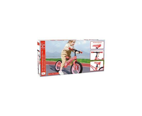 Беговел Hape Новое исследование розовый (E8653), изображение 7 Беговел Hape Новое исследование розовый (E8653), изображение 7