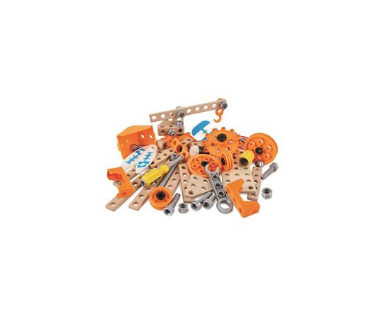 Конструктор Hape Junior Inventor с подсветкой 57 деталей (E3032), изображение 5 Конструктор Hape Junior Inventor с подсветкой 57 деталей (E3032), изображение 5