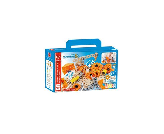 Конструктор Hape Junior Inventor с подсветкой 57 деталей (E3032), изображение 6 Конструктор Hape Junior Inventor с подсветкой 57 деталей (E3032), изображение 6