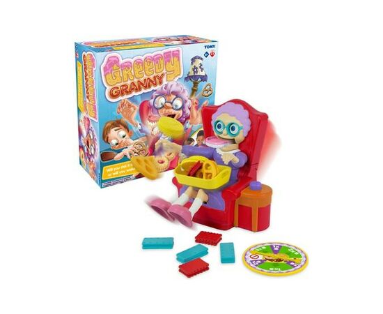Настольная игра Tomy Games Жадная бабушка (T72465EN), изображение 3 Настольная игра Tomy Games Жадная бабушка (T72465EN), изображение 3